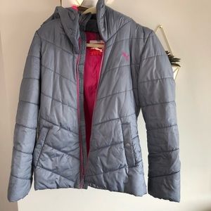 Puma grey coat